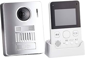 ワイヤレステレビ Amazon.co.jp: ワイヤレステレビドアホン 配線工事不要 LED